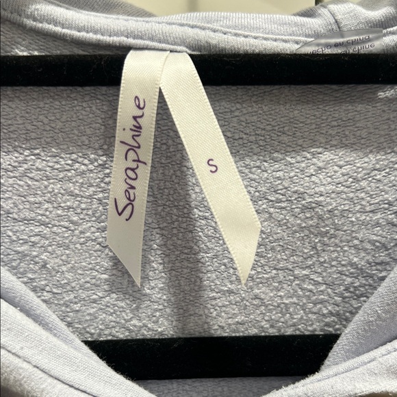 Seraphine Light Blue Nursing Hoodie - Picture 2 of 3